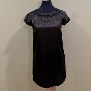 Satin Black Dress